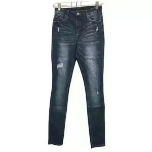 Alloy Apparel Premium Collection Valentina High Waist Skinny Stretch Denim Jeans